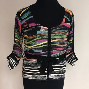 CYRUS Multicolor Knit Sweater NWT